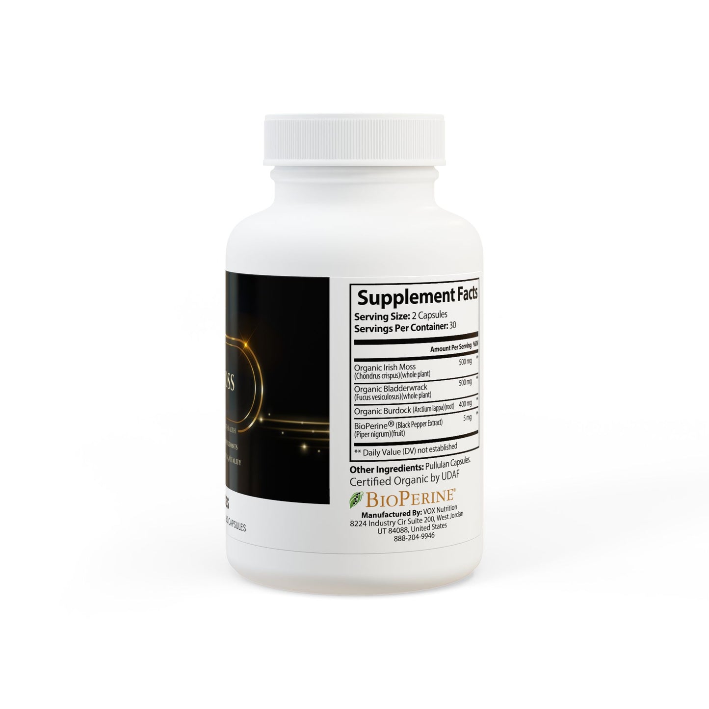 Sea Moss Supplement – 60 Capsules