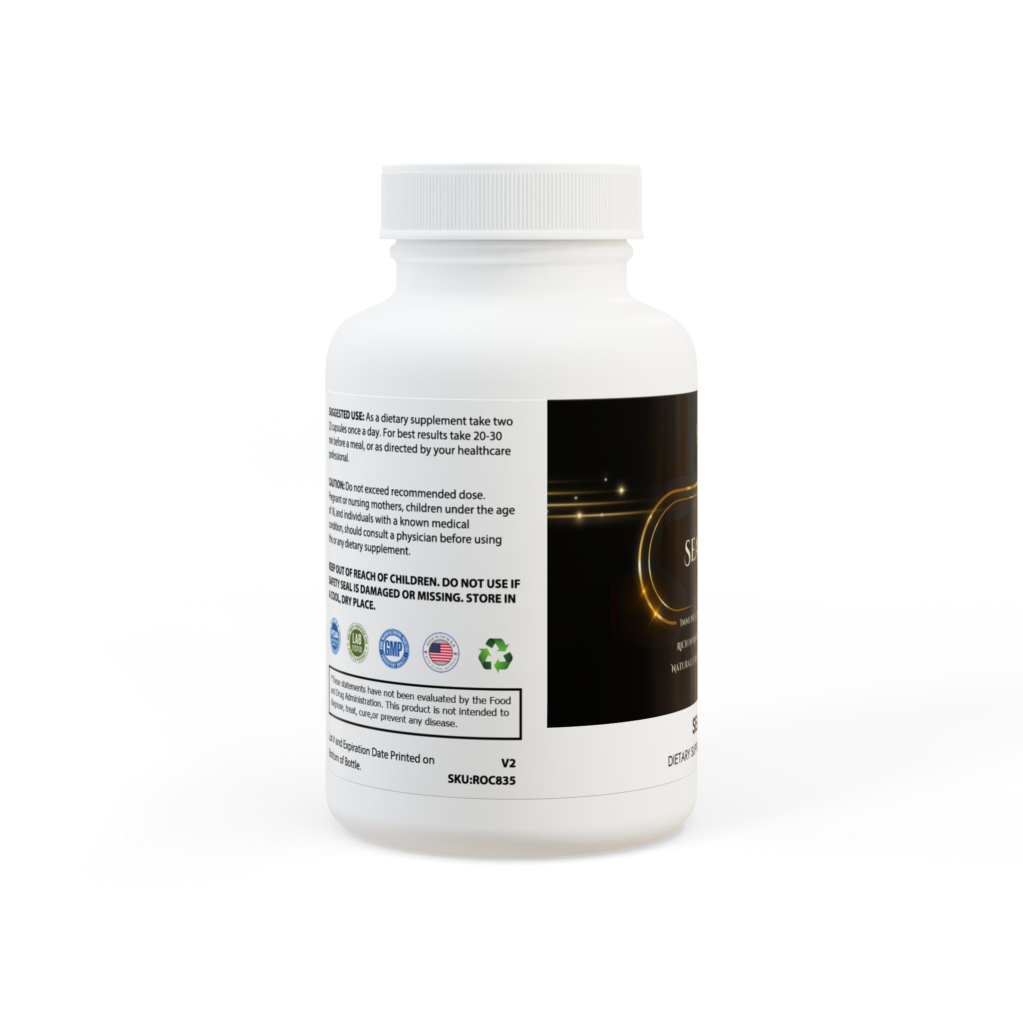 Sea Moss Supplement – 60 Capsules